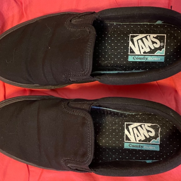 Vans Womens Comfycush Slip-on Shoes - Picture 7 of 8